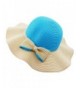 Vegali Summer Beach Sun Hat - Blue - C112KHOQB49