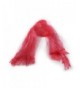 Scarf With Double Layers - OKEER Unisex Solid Color Silk Cotton Fabric Scarves Wraps - Red - C41840LGURU
