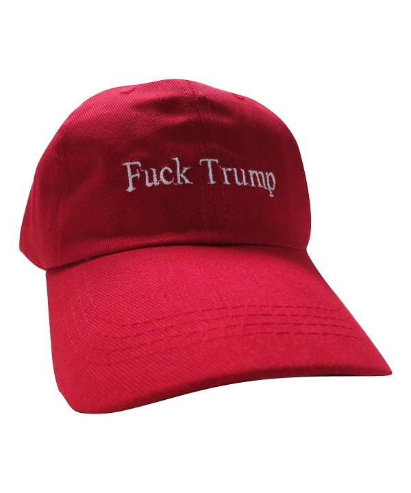 TrendyLuz Fuck Trump Baseball Cap Dad Hat - CE182YYRHK2