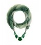 Valentine's Day Gift LERDU Ladies Gift Idea Versatile Unique Infinity Scarf Necklace for Women - 175 / Green - C611WKT6ODX