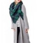 Zando Womens Stylish Blanket Tartan - Green - CA12LMALXRL