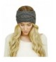 AutumnFall Knitted Headwrap Headband Ear Warmer Hair Muffs Band Winter Designer Style & Quality - Dark Grey - C2128WK8JVN