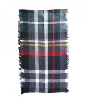 8Layers Fashion Plaid Infinity Scarf in Fashion Scarves