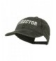 Director Embroidered Washed Cotton Cap