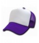 TWO TONE TRUCKER SNAP BACK CAP PURPLE CAPS HATS - CC1145YDK7T