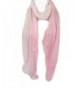 Pastel Ombre Ruffled Edge Chiffon Scarf Scarf- fashion scarf- multi color- summer scarf - Pink - CU17Z74ORQN