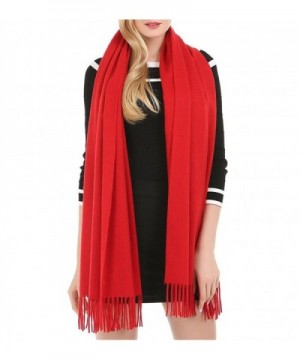 Sherry007 Womens Cashmere Tassels Blanket