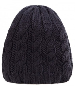 Wantdo Womens Knitted Chunky Beanie in Women's Skullies & Beanies