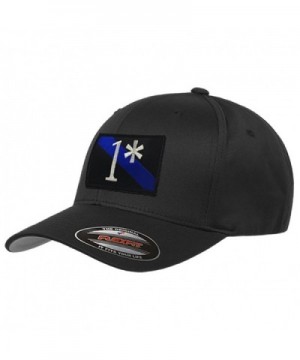 1 Asterisk Thin Blue Line Flexfit Hat - C5183L245OS