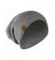 Grey Reversible Winter Slouchy Beanie in Men's Skullies & Beanies