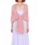 Dressystar Soft Chiffon Shawls Scarves for Bridal Evening Party 25 Colors - Blush - CL11QRJC4GN