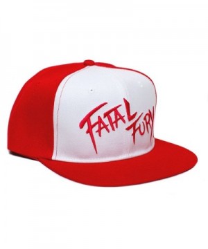 Fatal Fury Embroidered Unisex Adult One Size in Women's Baseball Caps