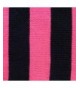 Soft Knit Striped Scarf Black