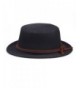 JTC Women's Flat Top Cashmere Bowknot Cap Wool Boater Hat - Black - C611MG6VJ0D