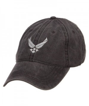 E4hats Force Silver Embroidered Washed