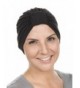 Classic Cotton Turban Soft Pleated Chemo Cap For Women With Cancer Hair Loss - 02- Black - C211K4JDDV7