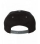 Flexfit Blend Solid Snapback Black in Men's Baseball Caps