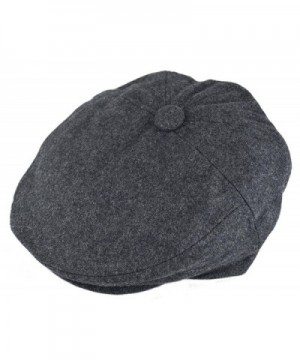 Deewang Fashion Herringbone Newsboy Grey 5Panel