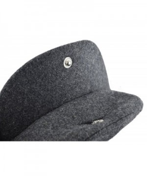 Deewang Fashion Herringbone Newsboy Grey 5Panel in Men's Newsboy Caps