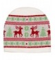 RSG Nordic Moose "Ugly Christmas Sweater" Premium Knit Cap - C811HTSHM1X