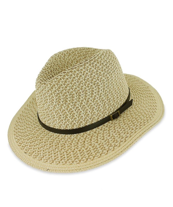 Hats in the Belfry Belfry Sandy - Paper Straw Safari Hat - C5183KXKA9S