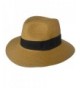 F019 Unisex Straw Fedora Trilby Packable Travel Sun Hat Brown - C111NCKIEOV