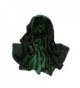 EUTERPE Women Long Silk Scarf Scarves Lightweight Shawl Wrap Gift for Her - Darkgreen - CE187KIKQS9