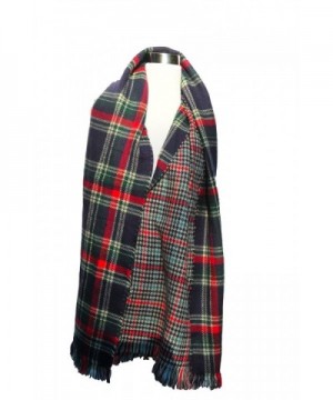 Izzy Roo Reversible Plaid Scarf