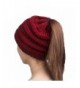 Litetao Women Knitting Chemo Hat Beanie Turban Warm Head Wrap Cap Pile Acrylic Cap - Wine Red - C2186YKH8G6