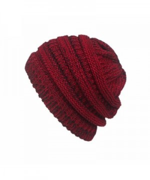 Litetao Knitting Beanie Turban Acrylic