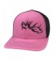 Horn Gear Trucker Hat - Hunters Series - Elk Edition - Hot Pink/Black - CC180S3YHCS