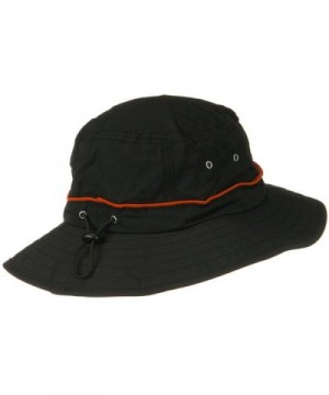 Orange Piping Talson Sun Bucket in Men's Sun Hats