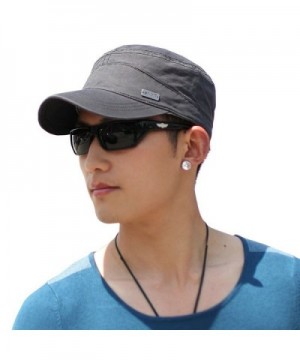 SIGGI Military Army Corps Cap For Men Sun Baseball Hat For Hiking Running Women - Typea_darkgrey - CU127UIXWPV