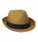 San Diego Hat Co. Men's Fedora - Tobacco - CZ12EBE6YT3