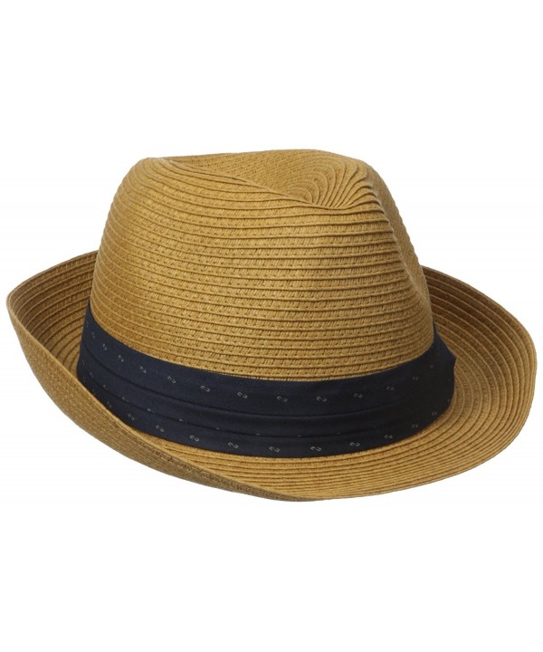 San Diego Hat Co. Men's Fedora - Tobacco - CZ12EBE6YT3