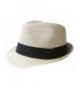 The Hatter Co. Tweed Classic Cuban Style Fedora Fashion Cap Hat - Ivory - CL112X0GIFN