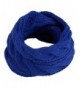 JOYEBUY Women Lady Thick Wool Knit Scarf Warm Winter Infinity Circle Loop Scarf Valentine Gift - Royal Blue - CE187KD8Q3U