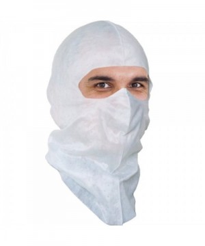 Full Cover White Powder Coating Painter's Hood- $1.85 Ea- 6 Per Pack - CY1156L7LST