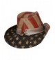 Blue Justice USA Cowboy Hat