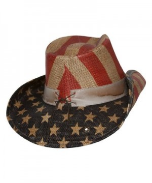 Blue Justice USA Cowboy Hat