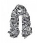 IvyFlair Soft Lightweight Unique Camouflage Patterned Scarf Shawl Wrap - Grey - C8182A4MHSI