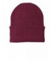 Port & Company Men's Knit Cap - Maroon - C7114V1UX9J