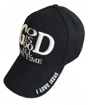 Aesthetinc Embroidery Christian Baseball Black in Women's Baseball Caps