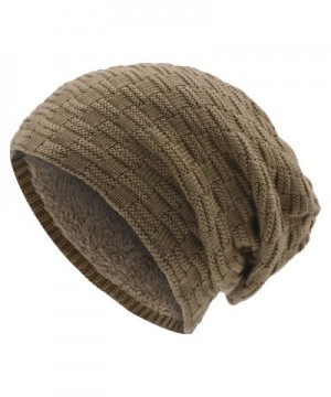 UPhitnis Warm Winter Hats Women - Khaki - C6186OZDTCW