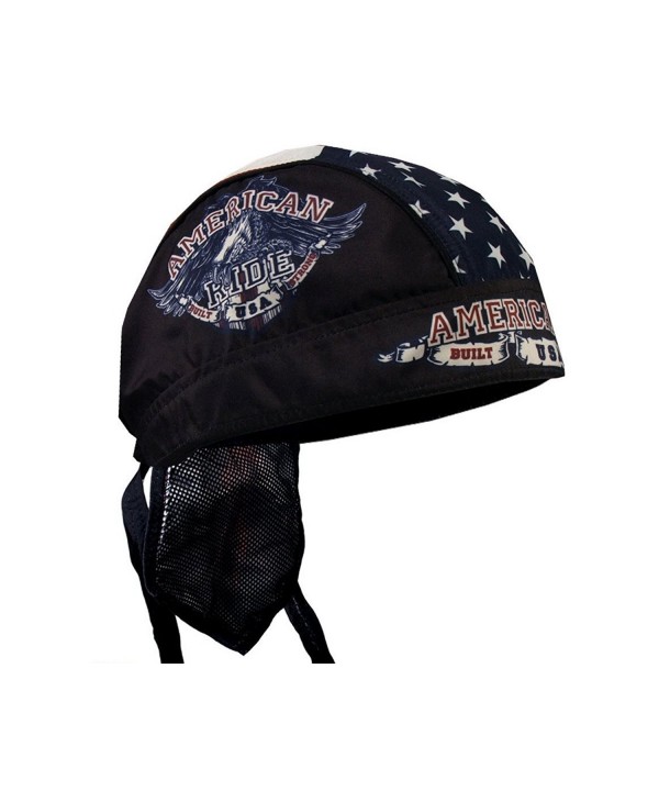 Hot Leathers AMERICAN RIDE EAGLE Biker Head Wrap - CZ11FOOA6RP