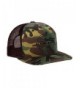 Koloa Surf - Thruster Surfboard Logo Mesh Back Trucker Hats in 12 Colors - Camo With Black Embroidered Logo - CJ12CD9SN83