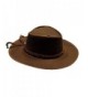Sharpshooter Clint Eastwood Good Bad Ugly Brown Leather Cowboy Hat - Brown - C811O4EL3D3