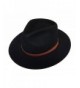 Crush able Outback Leather Safari Fedora in Men's Fedoras
