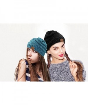 H 6800 06 Marled Ribbed Beanie Black