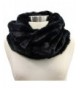 Black Infinity Warmer Winter Scarf